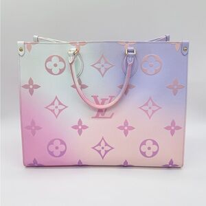 Louis Vuitton OnTheGo GM Sunrise Pastel Spring in the City